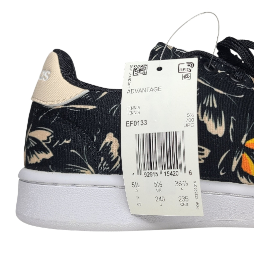 Adidas x Farm Rio Advantage Butterfly Sneakers EF0133 Size 7 NIB - Picture 9 of 14